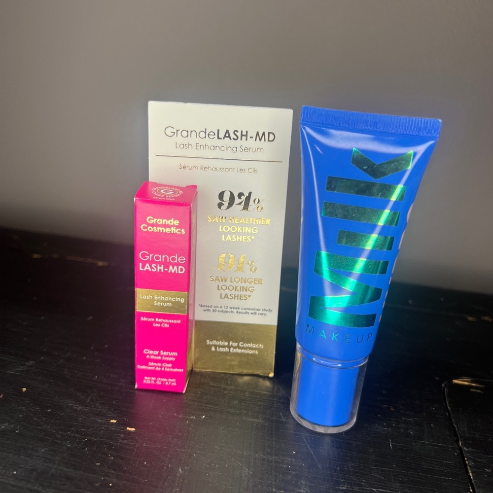 GrandeLASH-MD Serum and Milk Makeup Set
